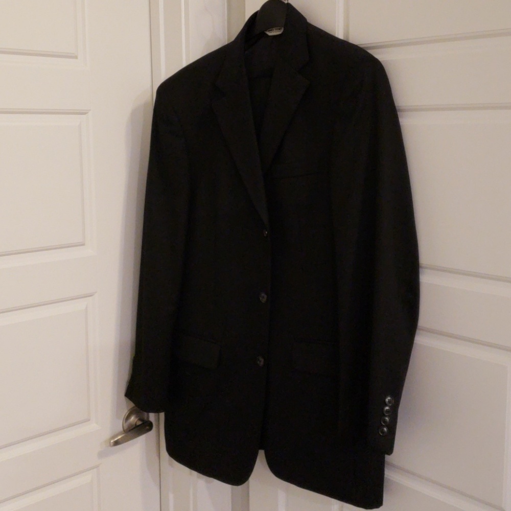 Mens black suit